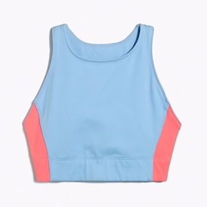 New Balance / J.Crew Sports Bra XXS Colorblock Top
